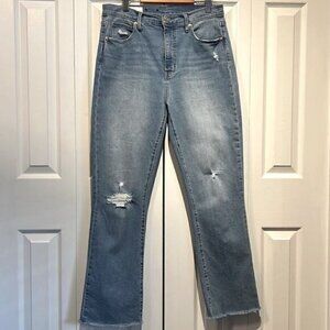 Gap Light Wash High Rise Kick Fit Jeans Size 30 10T
